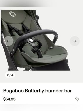 Bugaboo Butterfly 1 Bumper Bar